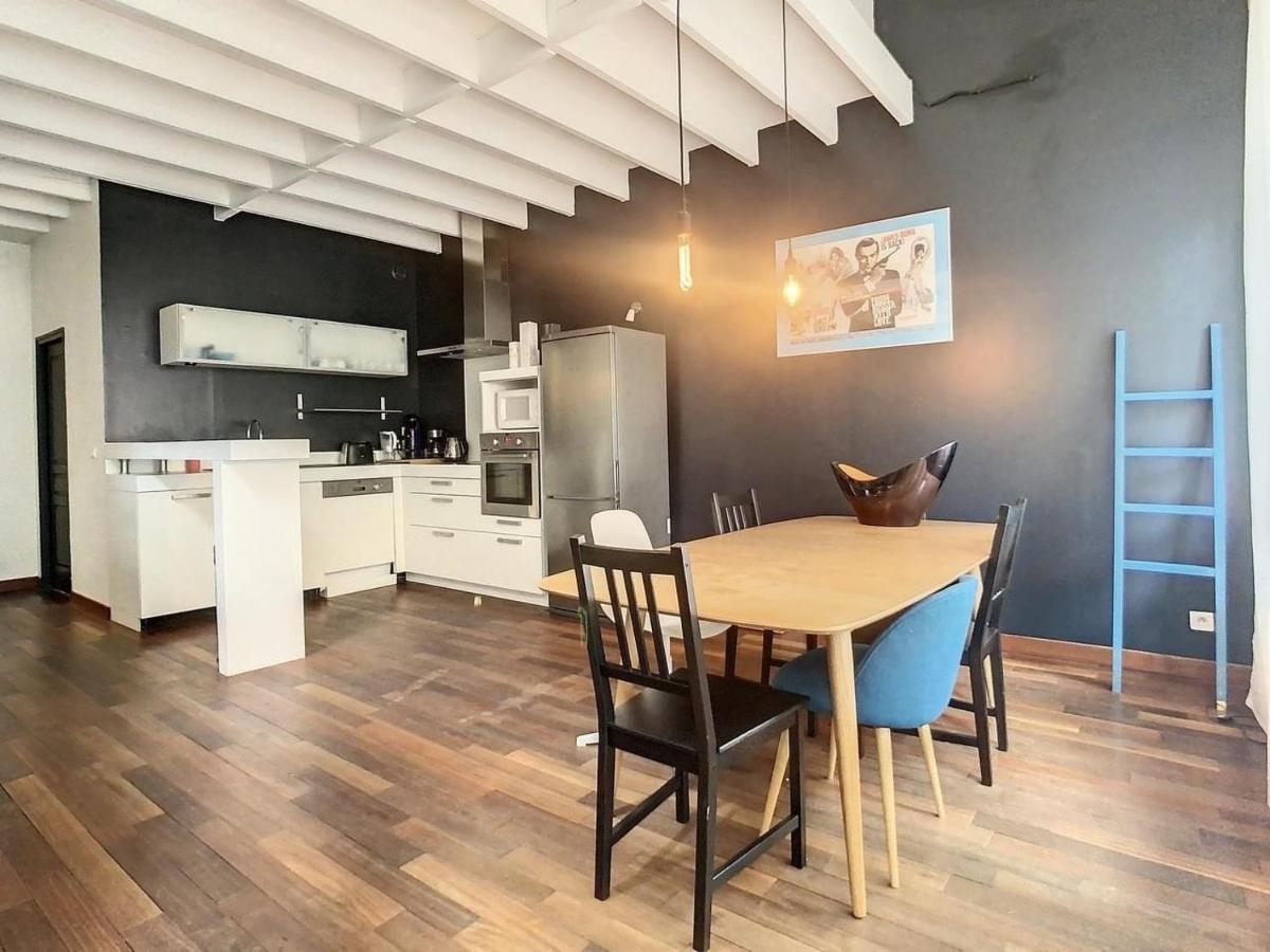 Appartement Loft Hyper Centre Reims 6 pers avec Parking Extérieur photo